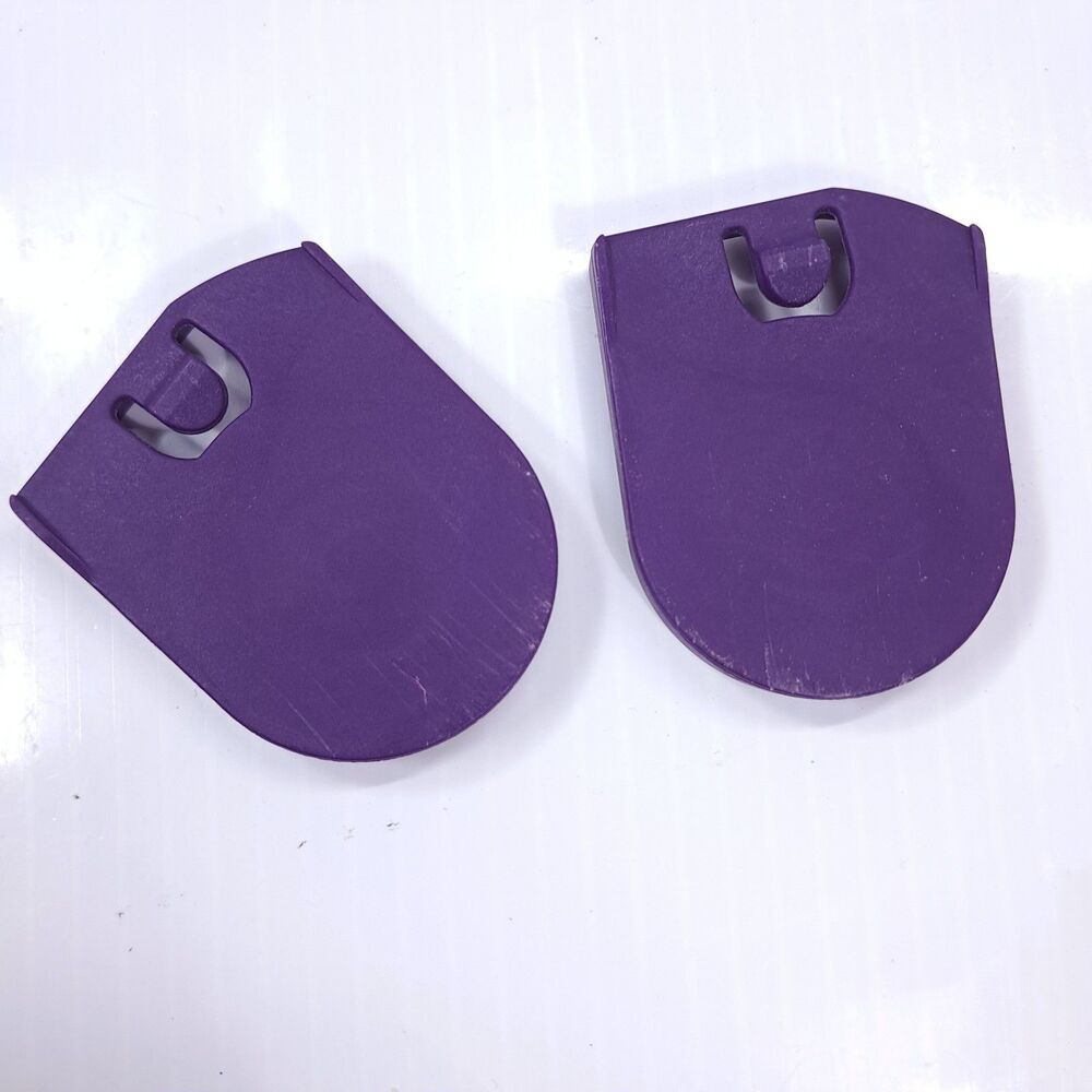 HOOVER SmartWash Pet Carpet Cleaner FH53000 brush roll endcap x2 cap purple part